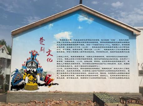 宁陵如何进行墙体彩绘制作