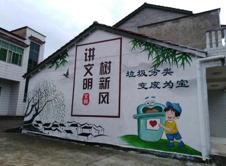 宁陵墙绘是现在流行的墙体广告