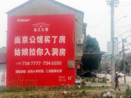 宁陵墙体广告在乡镇、农村市场的媒体优势