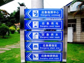 宁陵标识导向系统设计需要掌握的四大元素