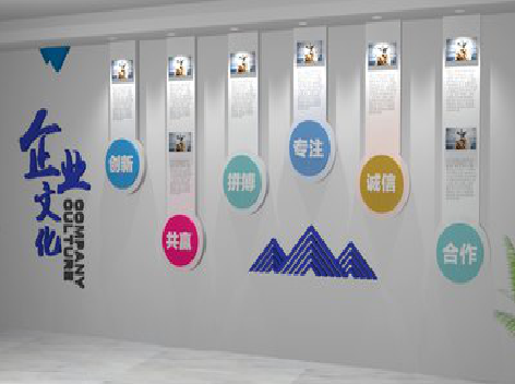 宁陵企业文化墙需要传递什么办公文化？