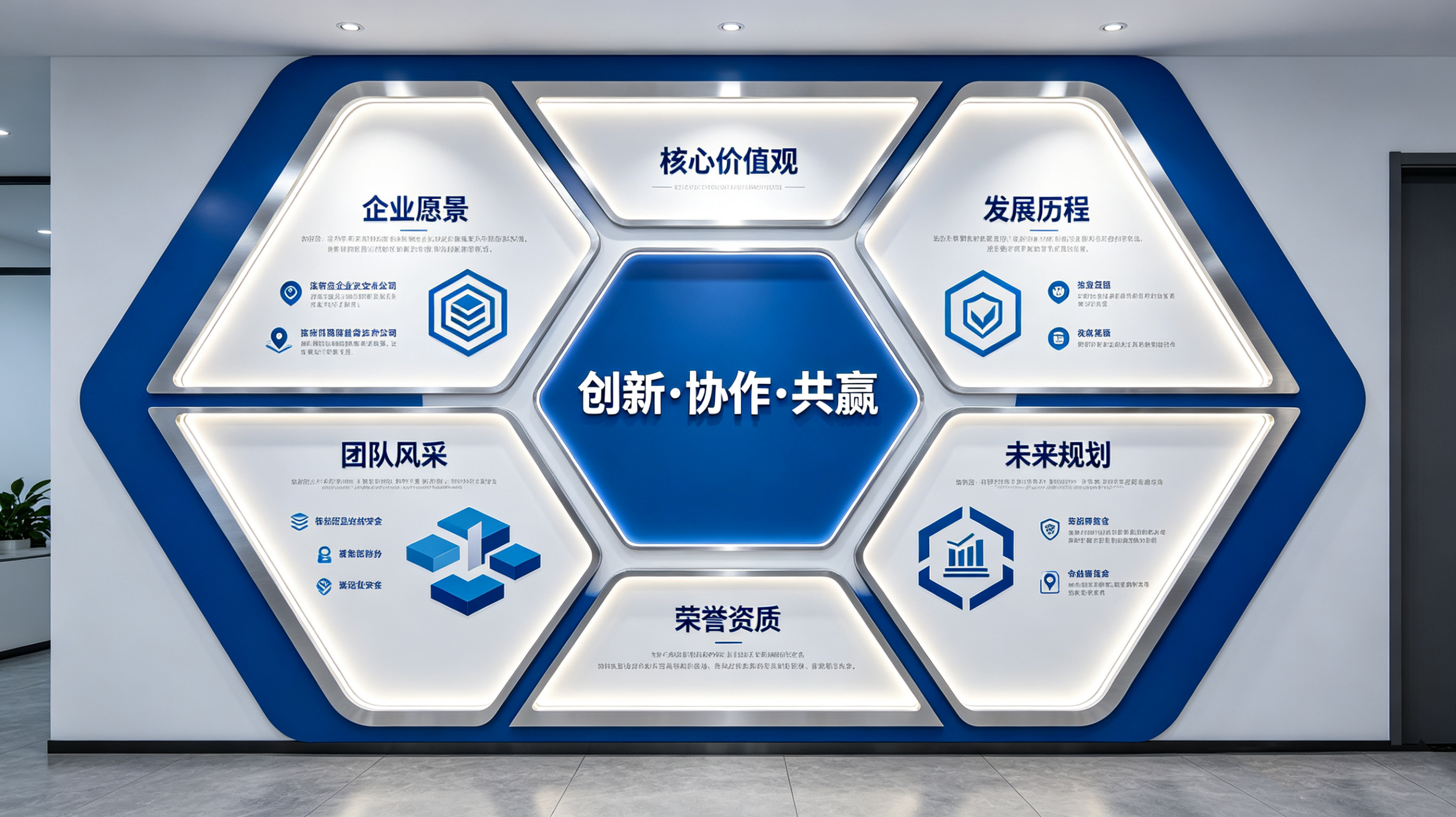 宁陵企业文化墙六边形避坑指南（新手常犯5个错误）